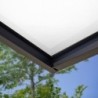 Canopia by Palram Marquise auvent Aluminium Blanc 2.04m²