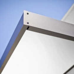 Canopia by Palram Marquise auvent Aluminium Blanc 2.04m²