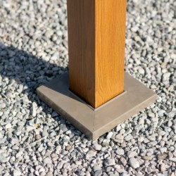 Sojag Tonnelles de jardin Aluminium Gris 3.67m²