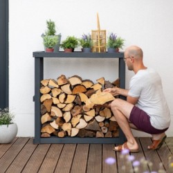 Westmann Accessoires abris Bois massif Gris