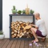 Westmann Accessoires abris Bois massif Gris