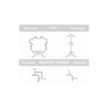 Juliana Serre de jardin en polycarbonate Gris 21.4m²