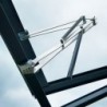 Juliana Serre de jardin en polycarbonate Gris 8.2m²