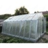 Limes Serre de jardin en polycarbonate Gris 13.7m²