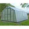 Limes Serre de jardin en polycarbonate Gris 13.7m²