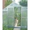 Limes Serre de jardin en polycarbonate Gris 13.7m²