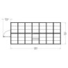 Canopia by Palram Serre de jardin en polycarbonate Gris 7.9m²