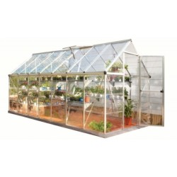 Canopia by Palram Serre de jardin en polycarbonate Gris 7.9m²