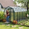 Canopia by Palram Serre de jardin en polycarbonate Vert 6.65m²