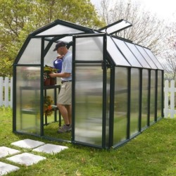 Canopia by Palram Serre de jardin en polycarbonate Vert 6.65m²