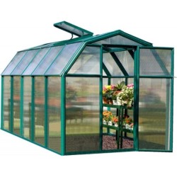 Canopia by Palram Serre de jardin en polycarbonate Vert 6.65m²