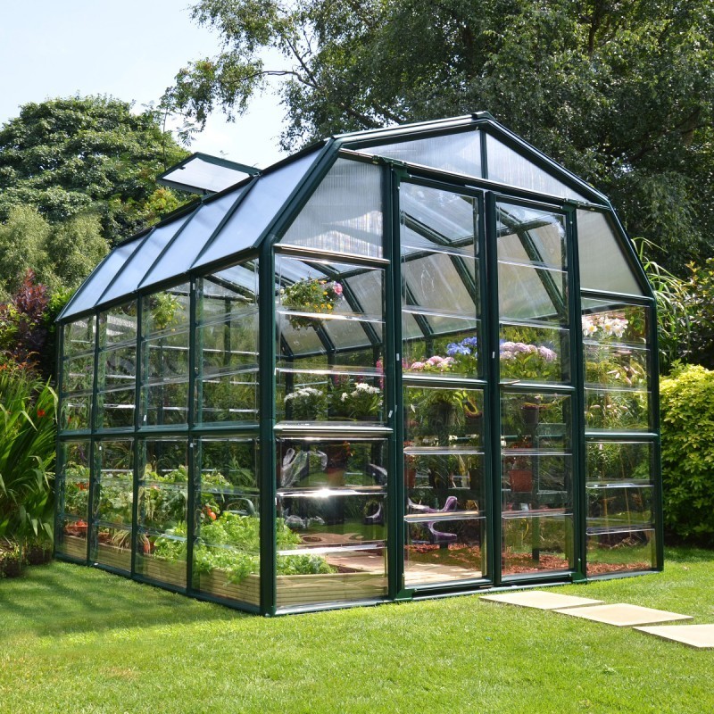 Canopia by Palram Serre de jardin en polycarbonate Vert 6.99m²