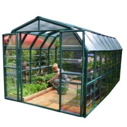 Canopia by Palram Serre de jardin en polycarbonate Vert 13.51m²