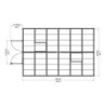 Canopia by Palram Serre de jardin en polycarbonate Gris 8.9m²
