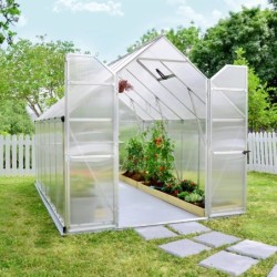 Canopia by Palram Serre de jardin en polycarbonate  Gris 8.9m²