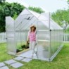 Canopia by Palram Serre de jardin en polycarbonate  Gris 8.9m²