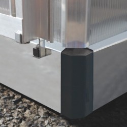 Canopia by Palram Serre de jardin en polycarbonate  Gris 8.9m²