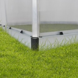 Canopia by Palram Serre de jardin en polycarbonate  Gris 8.9m²