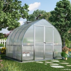 Canopia by Palram Serre de jardin en polycarbonate Gris 5.95m²