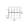 Canopia by Palram Serre de jardin en polycarbonate Gris 5.95m²