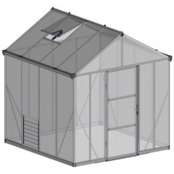 Canopia by Palram Serre de jardin en polycarbonate Gris 5.9m²
