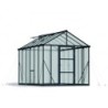Canopia by Palram Serre de jardin en polycarbonate Gris 8.9m²