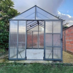 Canopia by Palram Serre de jardin en polycarbonate Gris 8.9m²