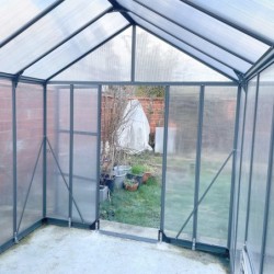 Canopia by Palram Serre de jardin en polycarbonate Gris 8.9m²