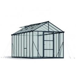 Canopia by Palram Serre de jardin en polycarbonate Gris 11.8m²