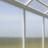 Westmann Serre de jardin en polycarbonate Blanc 4.8m²