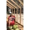 Helio Serre de jardin en polycarbonate Gris 20m²