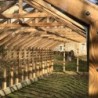 Helio Serre de jardin en polycarbonate Gris 20m²