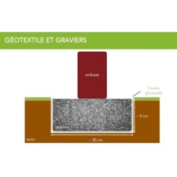 Helio Serre de jardin en polycarbonate Gris 20m²