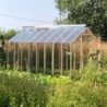 Helio Serre de jardin en polycarbonate Marron 10m²