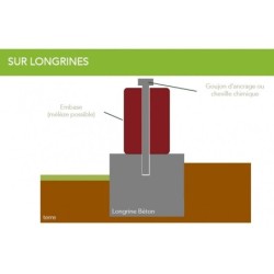 Helio Serre de jardin en polycarbonate Marron 10m²