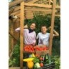Helio Serre de jardin en polycarbonate Marron 10m²