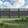 Compolife Clôtures en composite personnalisables Aluminium Anthracite