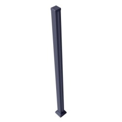 Compolife Clôtures en composite personnalisables Aluminium Anthracite