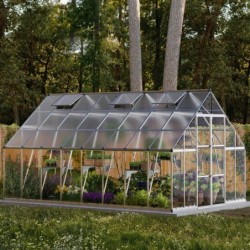 Canopia by Palram Serre de jardin en polycarbonate Gris 14.7m²