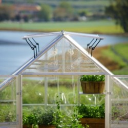 Canopia by Palram Serre de jardin en polycarbonate Gris 14.7m²