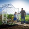 Canopia by Palram Serre de jardin en polycarbonate Gris 18.4m²