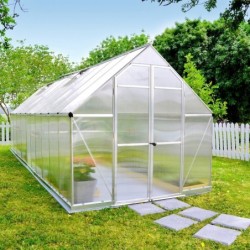 Canopia by Palram Serre de jardin en polycarbonate Gris 14.7m²