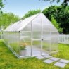 Canopia by Palram Serre de jardin en polycarbonate Gris 14.7m²