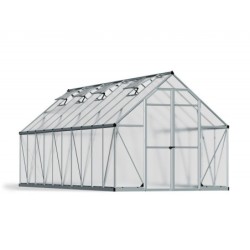 Canopia by Palram Serre de jardin en polycarbonate Gris 14.7m²