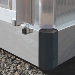 Canopia by Palram Serre de jardin en polycarbonate Gris 14.7m²