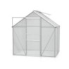 Vitavia Serre de jardin en polycarbonate Gris 2.5m²