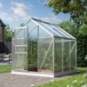 Vitavia Serre de jardin en polycarbonate Gris 3.8m²