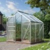 Vitavia Serre de jardin en polycarbonate Gris 3.8m²
