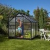 Vitavia Serre de jardin en polycarbonate Noir 5m²