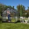 Vitavia Serre de jardin en polycarbonate Noir 5m²